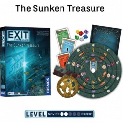 EXIT: The Game 4-Pack Escape Room Bundle | Season 3 | Dead Man on The Orient Express | Sinister Mansion | Sunken Treasure | M...