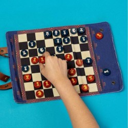 Pendleton Chess & Checkers Set: Travel-Ready Roll-Up Game (Camping Games Gift for Outdoor Enthusiasts) 1 EA $49.59 Travel Games