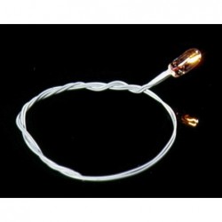 Dollhouse Miniature 12v GOW Bulb w/8" White Wires (60 ma) CK1010-1A $18.38 Dollhouse Accessories