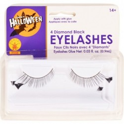 Rubies Black and 4 Diamonds Eyelashes and Adhesive $16.04 Kids' Dress-Up Accessories