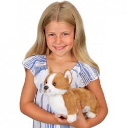 Bearington Queenie Corgi Plush Stuffed Animal Puppy Dog 13 inch $43.25 Stuffed Animals & Teddy Bears