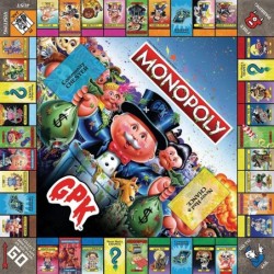 Monopoly Garbage Pail Kids | Based on Topps Company Garbage Pail Kids Trading Cards | Collectible Monopoly Game | Officially ...