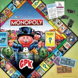 Monopoly Garbage Pail Kids | Based on Topps Company Garbage Pail Kids Trading Cards | Collectible Monopoly Game | Officially ...