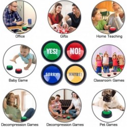 Set of 4 The NO YES Sorry and Maybe Buttons $39.10 Early Development & Activity Toys