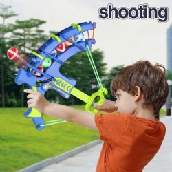 Bow and Dart Board Toy for Kids with Sticky Balls Indoor/Outdoor Archery Toy Set Party Play Game Set Target Shooting Toys Bir...