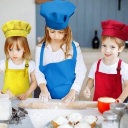 10 Pieces Kids Chef Hat and Apron Set $34.14 Toy Kitchen Products