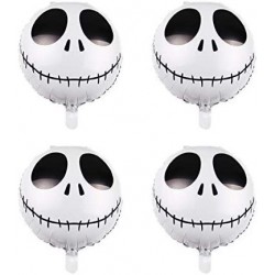 4 Pcs Halloween Skull Balloons - Halloween Party Decorations $18.18 Kids' Party Decorations