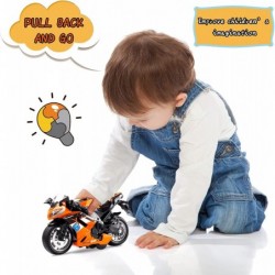 Toy Motorcycles Diecast Motorcycle Toy with Music Lighting Toy Motorcycle for Kids 3-9 Toy Motorcycles for Boys (Orange) $27....