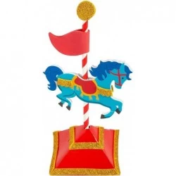 Carnival Carousel Craft Kit - Craft Kits - 12 Pieces $32.82 Craft Kits