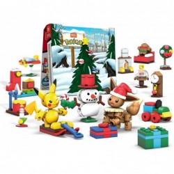 Construx Pokemon Holiday Calendar Advent Calendar Building Set $60.98 Toy Building Sets