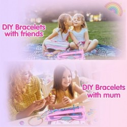 Friendship Bracelets Making Kit DIY Arts and Crafts Jewelry Making Toys Gifts for 6 7 8 9 10 11 12 Year Old Girls Bracelet St...