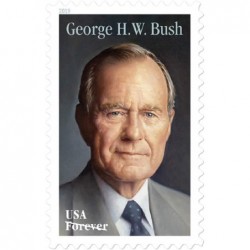 George H.W. Bush Forever Stamps (2 Sheets of 20) $60.04 Collectible Postage Stamps