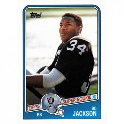 1988 Football 327 Bo Jackson Rookie Card $60.11 Trading Cards & Accessories