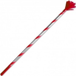 Deluxe 36 Inches Pinata Stick - Single Piece Wooden Pinata Buster with Ribbon and Metallic Finish (Red) $29.59 Piñatas