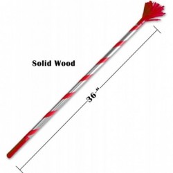 Deluxe 36 Inches Pinata Stick - Single Piece Wooden Pinata Buster with Ribbon and Metallic Finish (Red) $29.59 Piñatas