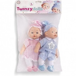 Twin Baby Dolls 9" Twin Babies Realistic Dolls Washable Dolls for Toddlers Preschool Classroom Essential Boy and Girl Dolls. ...