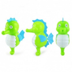 Kids Toys Lovely Cartoon Animal Swimming Hippocampus Wind-up Clockwork Baby Bath Toys Classic Toys for Baby Children Toddlers...