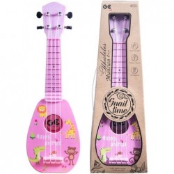 17" Kids Toy Guitar for Girls Boys Mini Toddler Ukulele Guitar with 4 Strings Keep Tones Can Play for 3 4 5 6 7 Year Old Kids...