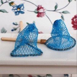 3 Pieces Wooden Fishing Net Metal Rod Sets Miniatures for 1:12 Dollhouse Garden Beach Pond Accessories $17.54 Dollhouse Acces...