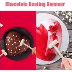 20 Pcs Mini Wooden Hammers Crab Lobster Seafood Hammers Chocolate Beating Hammers Cute Gavel Toy for Boys Girls Craft Jewelry...