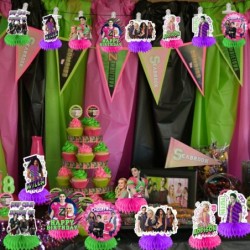 Zombies 3 Party Supplies Honeycomb Centerpiece Zombies Party Supplies 8pcs Zombies Party Table Centerpiece Zombies 3 Party Th...