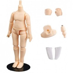 11cm YMY 1/12 Scale Doll Body Suitable for GSC STO 1/12 BJD Doll Head Joint Dolls Action Figure Toys Gifts (Milky white1) $39...