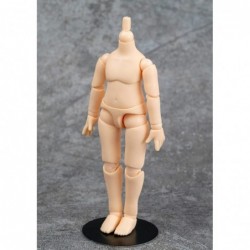 11cm YMY 1/12 Scale Doll Body Suitable for GSC STO 1/12 BJD Doll Head Joint Dolls Action Figure Toys Gifts (Milky white1) $39...