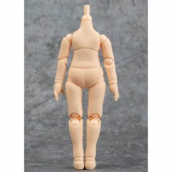 11cm YMY 1/12 Scale Doll Body Suitable for GSC STO 1/12 BJD Doll Head Joint Dolls Action Figure Toys Gifts (Milky white1) $39...