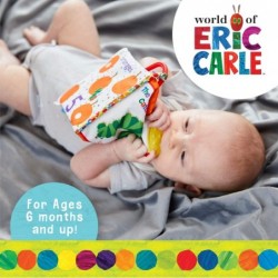 Let's Count Soft Book - World of Eric Carle The Very Hungry Caterpillar Baby Teething Crinkle Book $14.41 Baby Teether Toys