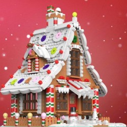 Christmas Gingerbread House kit Building Block Set Toys ​with led Light A Great Holiday Present Idea for Christmas New 2021 (...