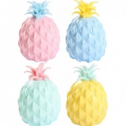 Pineapple Squeeze Ball Cute Assorted Colors Pineapple Squeeze Toy for Children Adults Stress Relief Balls and Anxiety Relief ...