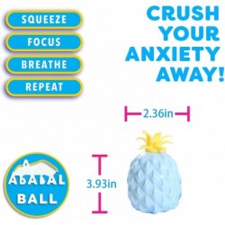 Pineapple Squeeze Ball Cute Assorted Colors Pineapple Squeeze Toy for Children Adults Stress Relief Balls and Anxiety Relief ...