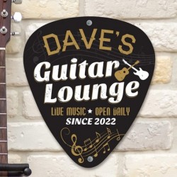 Personalized Rock and Roll Guitar Sign - Father’s Day - for Him - for Dad $61.23 Kids' Musical Instruments