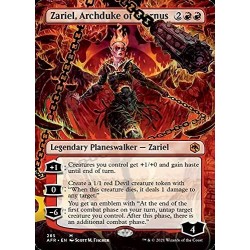 Magic: the Gathering - Zariel Archduke of Avernus (285) - Borderless - Adventures in The Forgotten Realms $15.37 Trading Card...