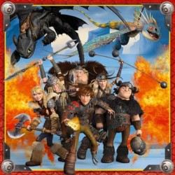 How to Train Your Dragon Jigsaw Puzzle (3 x 49 Piece) $31.29 Jigsaw Puzzles