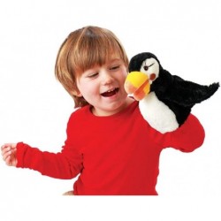 Little Puffin Hand Puppet Black White Yellow 1 EA $28.68 Hand Puppets