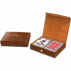 MYANSER Playing Cards Gift Set | 2 Deck Luxury Poker Cards for Professional Players Poker Parties or Game Nights – Comes in a...