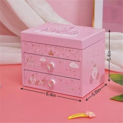 jewelry box for girls music boxes for girls kids jewelry box girls jewelry box with 2 Pull Out Drawers Fairy Princess and Cas...