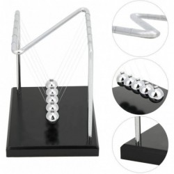 Newtons Cradle Z Type 5 Pendulum Balls Steel Balance Balls Science Physical Stress Relief Toy for Home Office Desk Decorative...