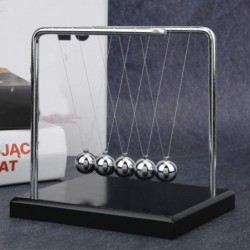 Newtons Cradle Z Type 5 Pendulum Balls Steel Balance Balls Science Physical Stress Relief Toy for Home Office Desk Decorative...