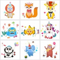 Make a Face Sticker Sheets Make Your Own Animal Mix and Match Sticker for Kids. 36 PCS as Gift of Festival Reward Birthday Pa...