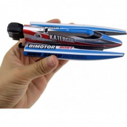 Kids Mini RC Boa Remote Control Speedboat Speed Racing Boat Ship Water Toy Christams Gifts (2.4G No Antenna Required) - Blue ...