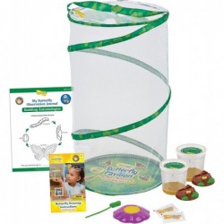 Butterfly Pavilion: Pavilion Habitat and Two Live Cups of Caterpillars with STEM Butterfly Journal – Life Science & STEM Educ...