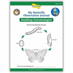 Butterfly Pavilion: Pavilion Habitat and Two Live Cups of Caterpillars with STEM Butterfly Journal – Life Science & STEM Educ...