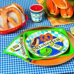 Oktoberfest Luncheon Napkins (16pc) - Party Supplies - Print Tableware - Print Napkins - 16 Pieces $14.41 Kids' Party Tableware