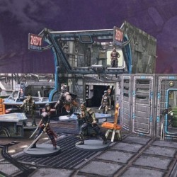 Core Space Shootout at Zed’s Expansion Set - Miniatures - Board Game - Event cards - Modular 3D Terrain - Wargaming BSGCSE001...