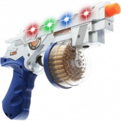 Space Enforcer Toy Blaster with Vibrant Spinning Lights and Sound (2-Pack) $52.98 Toy Foam Blasters & Guns