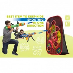 Shooting Targets - Zombie Target for Shooting Practice with Score Holes Compatible with Nerf Targets for Kids 47 x 25 x 27 in...