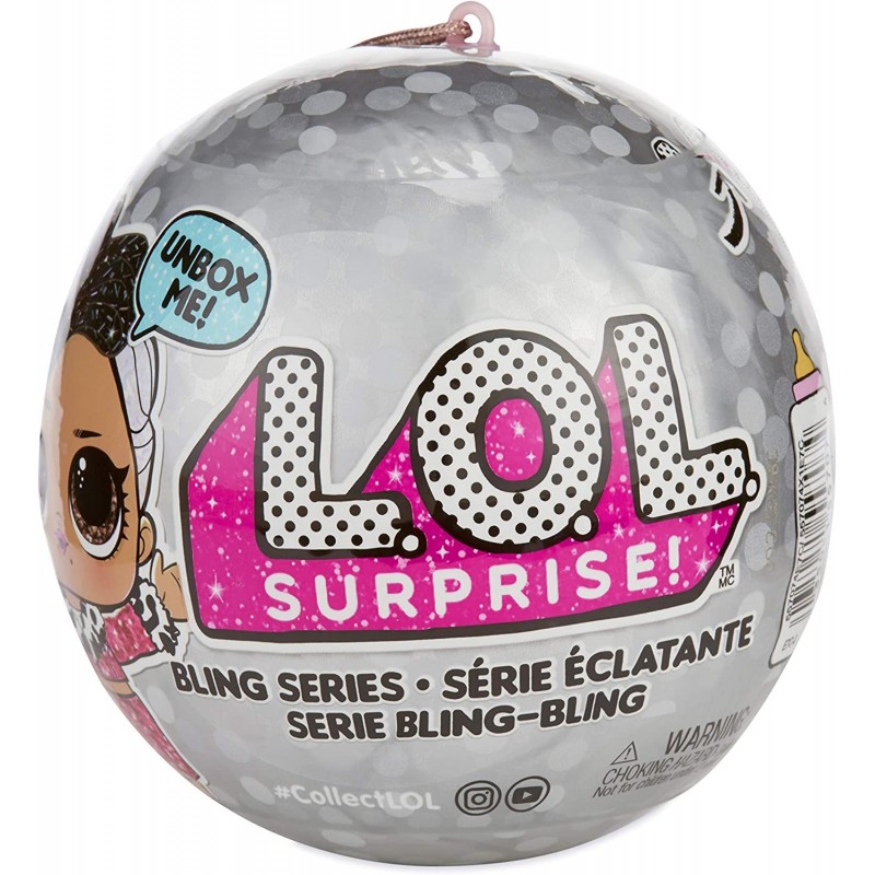 L.O.L. Surprise Bling Series with Glitter Details & Doll Display Multicolor $18.05 Dolls