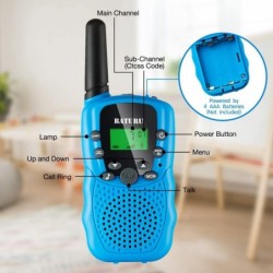 Kids Toys Walkie Talkies for Kids 22 Channels 2 Way Radios Toy with Backlit LCD Flashlight 3-12 Year Old Boys Girls Gifts Toy...